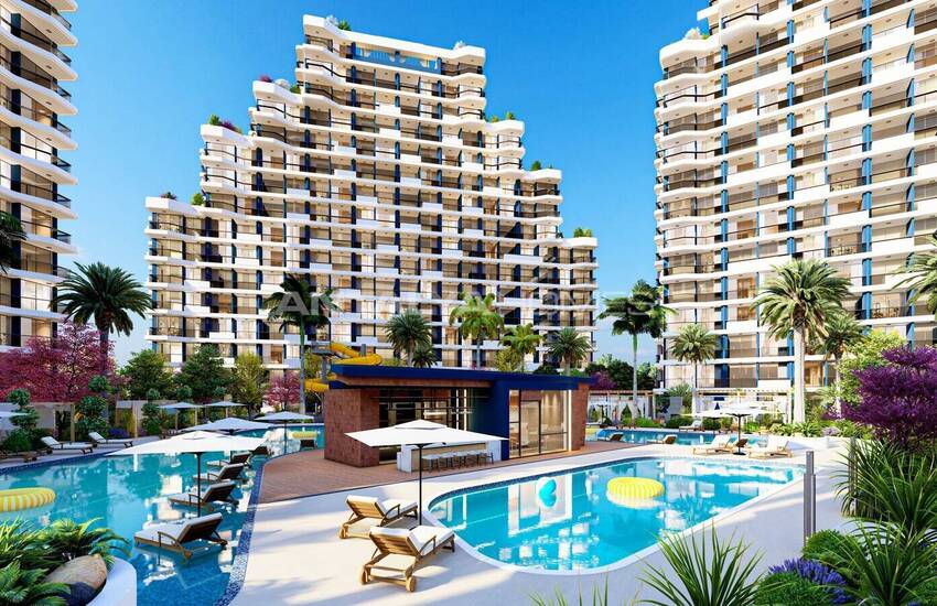 Appartementen In Een Project In Mersin Op Een Steenworp Afstand Van De Zee 9