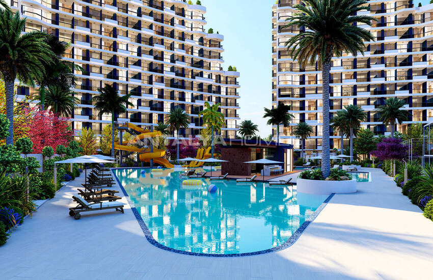 Appartementen In Een Project In Mersin Op Een Steenworp Afstand Van De Zee 1