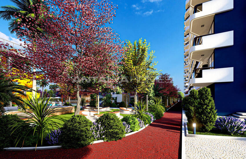 Appartementen In Een Project In Mersin Op Een Steenworp Afstand Van De Zee 4