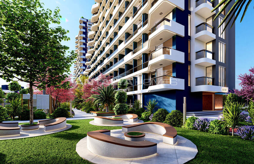 Appartementen In Een Project In Mersin Op Een Steenworp Afstand Van De Zee 10