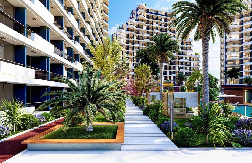 Appartementen In Een Project In Mersin Op Een Steenworp Afstand Van De Zee 12