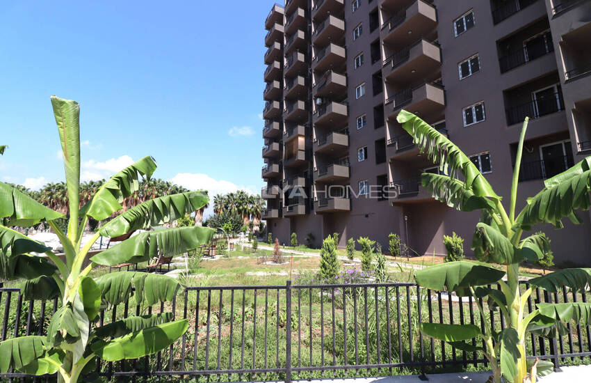 Lägenheter Med Delvis Skymd Havsutsikt I Mersin Erdemli 9