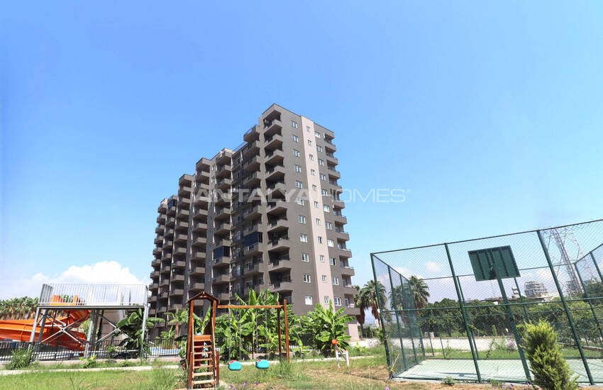 Lägenheter Med Delvis Skymd Havsutsikt I Mersin Erdemli 3
