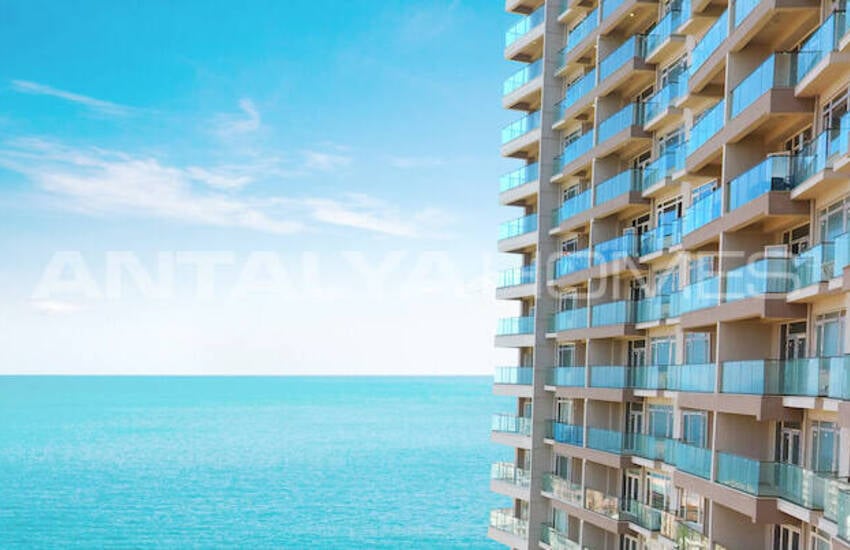Sea-view Flats in a Complex in Ayaş Mersin 2