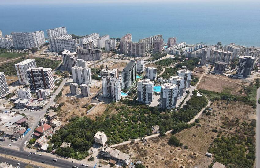 Havsutsikt Lägenheter I Komplex Med Bekvämligheter I Mersin Erdemli 7