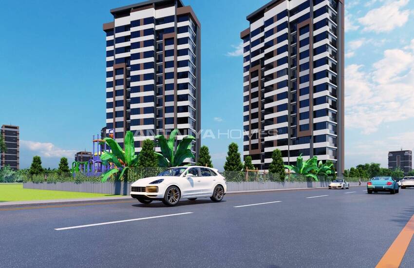 New Build Real Estate with Sea Views in Mersin Tece 1