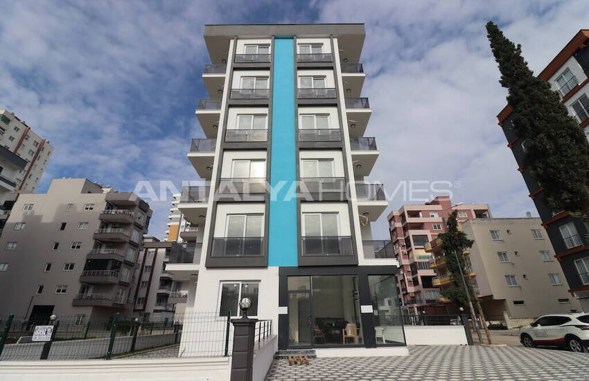 آپارتمان های نوساز با 1 اتاق خواب در Tece Mersin 4
