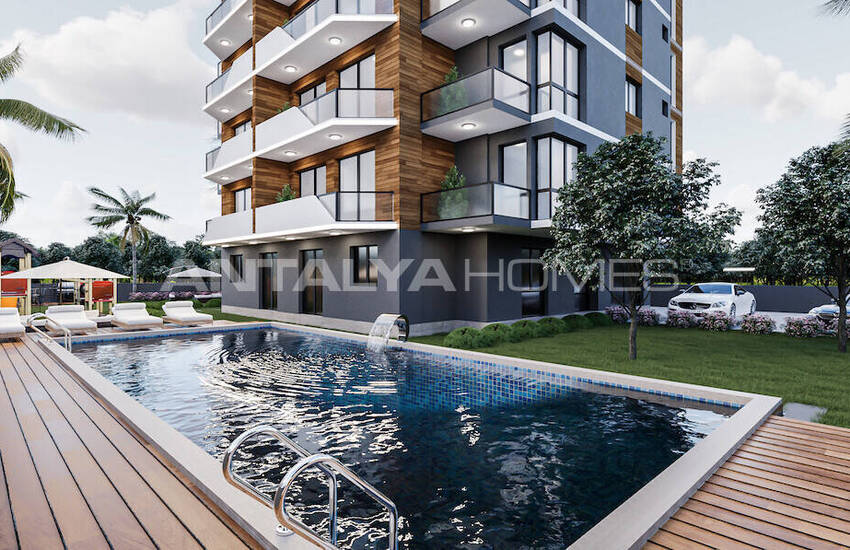 Appartements Vue Mer Dans Un Complexe Avec Piscine À Mersin Erdemli 1
