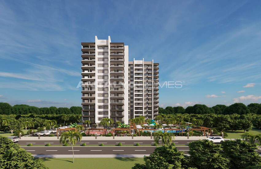 Mersin'de Sosyal Olanaklara Sahip Sitede Uygun Fiyatlı Daireler 4