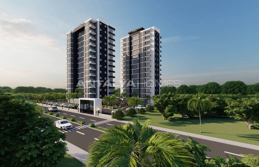 Mersin'de Sosyal Olanaklara Sahip Sitede Uygun Fiyatlı Daireler 5