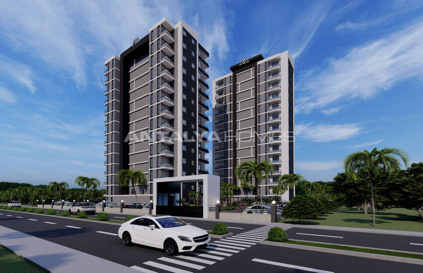 Mersin'de Sosyal Olanaklara Sahip Sitede Uygun Fiyatlı Daireler 3