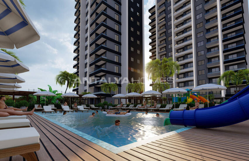 Mersin'de Sosyal Olanaklara Sahip Sitede Uygun Fiyatlı Daireler 11