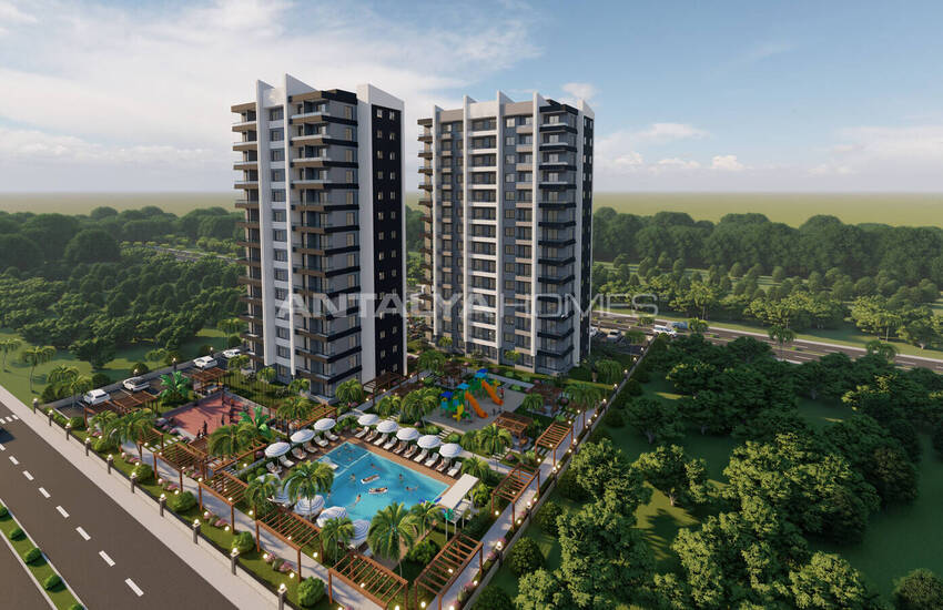 Affordable Flats in a Complex with Rich Amenities in Mersin 1