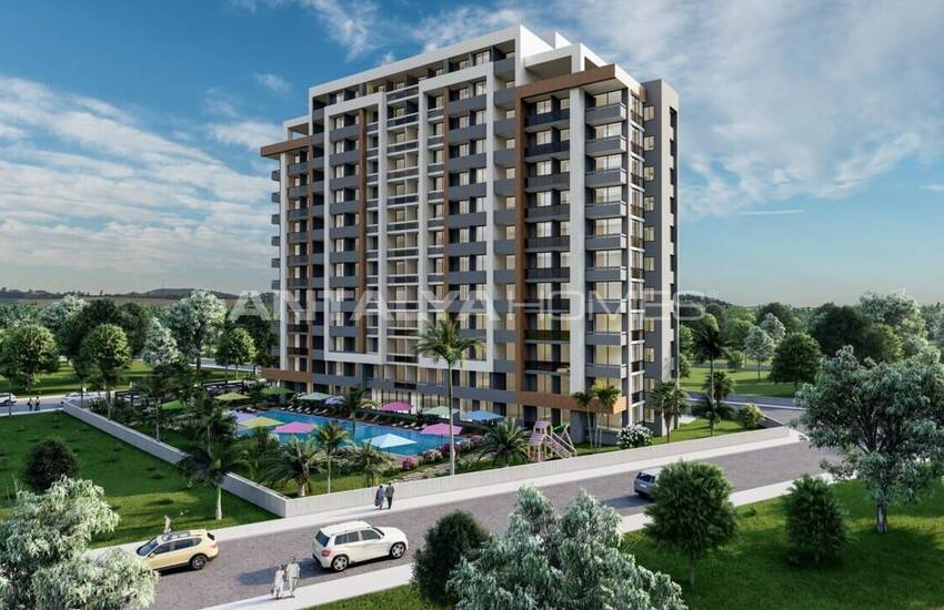 New Flats in a Complex in Arpacbahsis Mersin