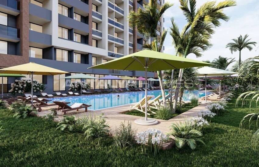 Nieuwe Appartementen In Een Complex In Arpacbahsis Mersin 6