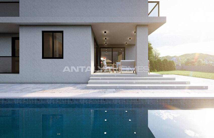 Вилла С Видом На Море И Бассейном В Мерсин Эрдемли 4