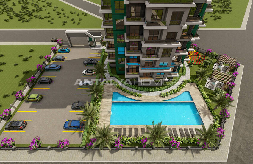 Woningen Met 1 Slaapkamer In Een Complex Nabij Het Strand In Mersin 6