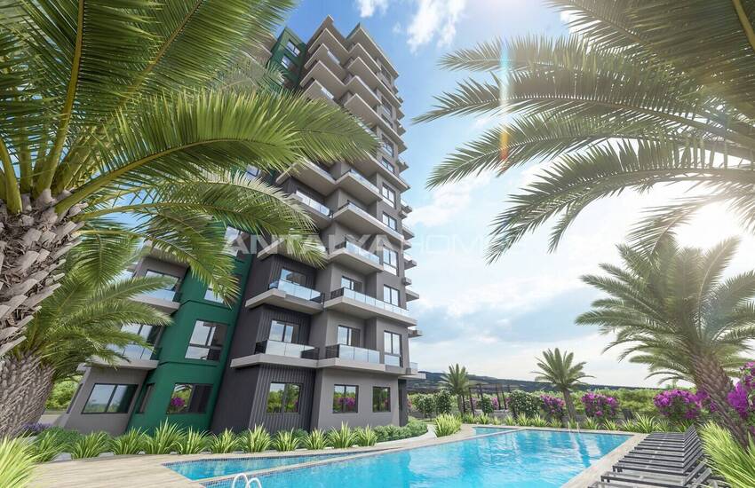 Woningen Met 1 Slaapkamer In Een Complex Nabij Het Strand In Mersin 7