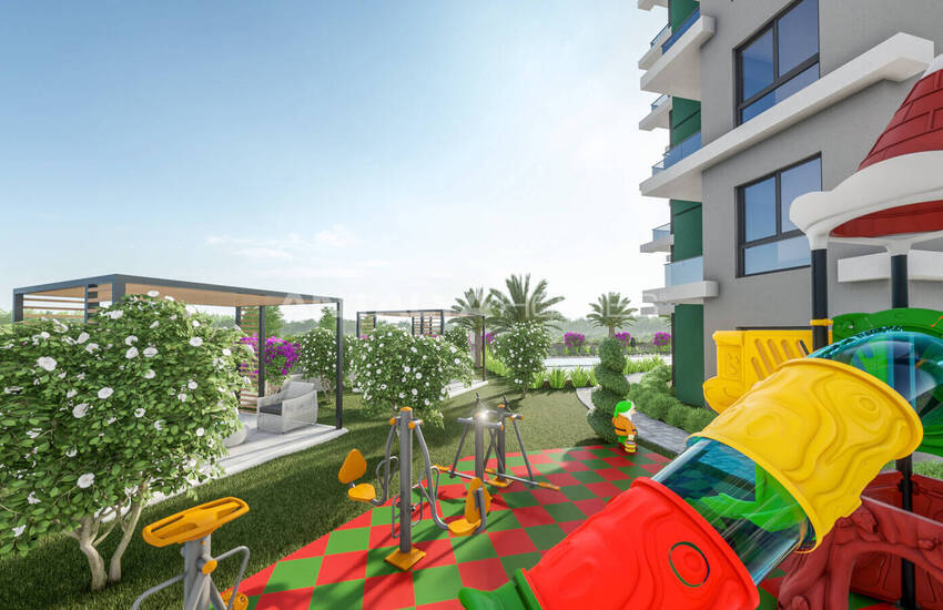 Woningen Met 1 Slaapkamer In Een Complex Nabij Het Strand In Mersin 8