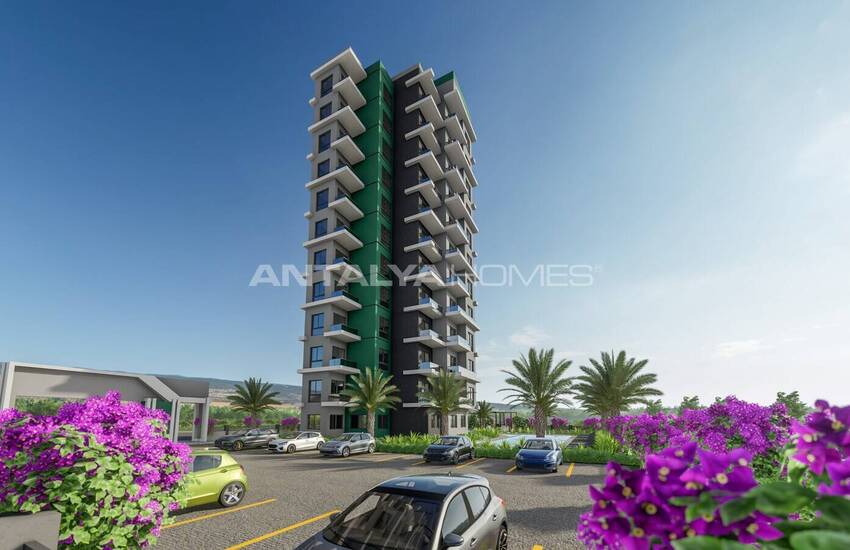 Woningen Met 1 Slaapkamer In Een Complex Nabij Het Strand In Mersin 9