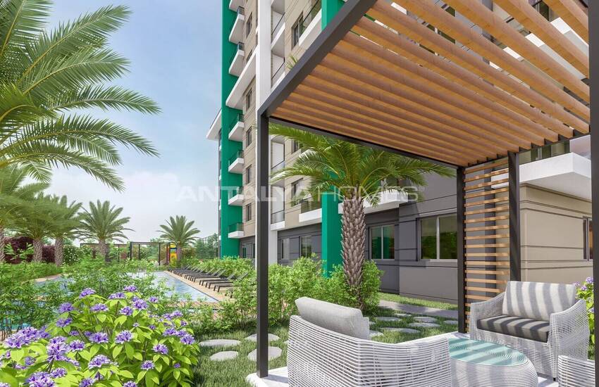 Snygga Lägenheter I Ett Komplex Nära Havet I Mersin Mezitli 2