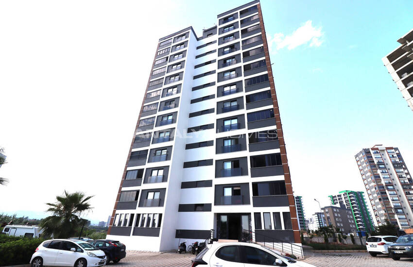 4-slaapkamerappartement In Een Complex Met Zwembad In Mersin Mezitli