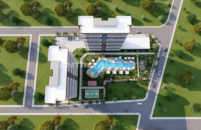 Nouvelles Propriétés Dans Un Complexe Près De La Mer À Mersin 5