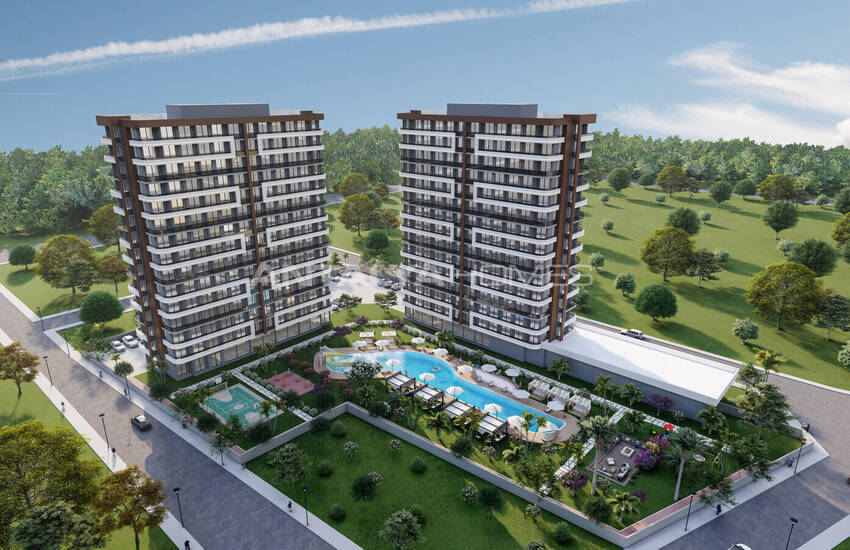 Nouvelles Propriétés Dans Un Complexe Près De La Mer À Mersin 3