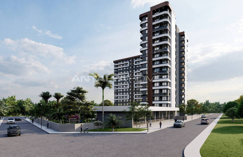 املاک جدید در یک مجتمع نزدیک دریا در مرسین 7