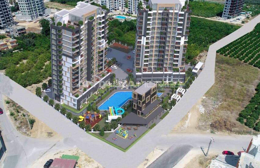 Mersin Tece'de Sahil Kenarında Site İçinde Yatırımlık Daireler 2