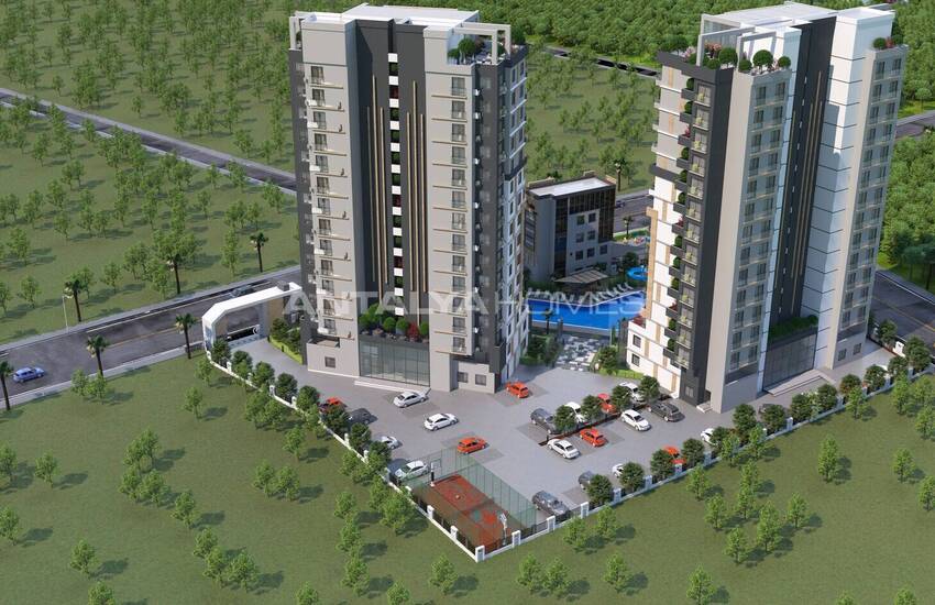 Mersin Tece'de Sahil Kenarında Site İçinde Yatırımlık Daireler 12