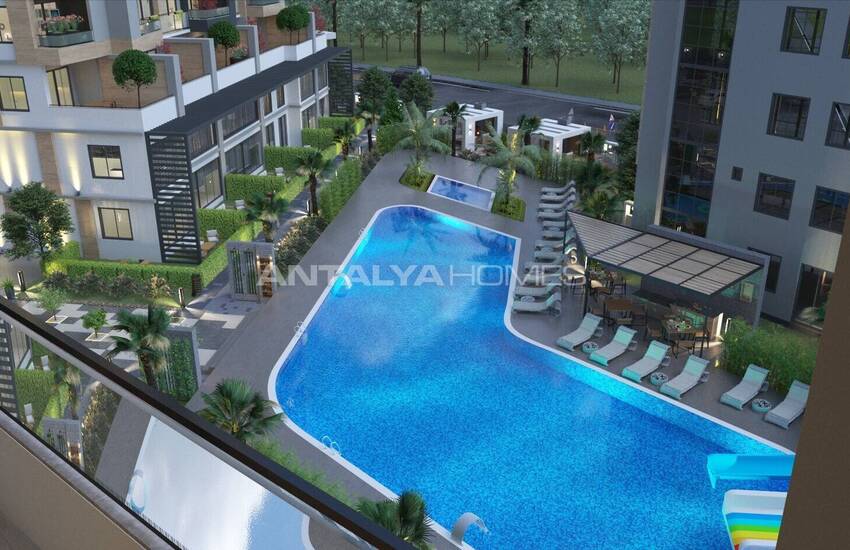 Mersin Tece'de Sahil Kenarında Site İçinde Yatırımlık Daireler 14