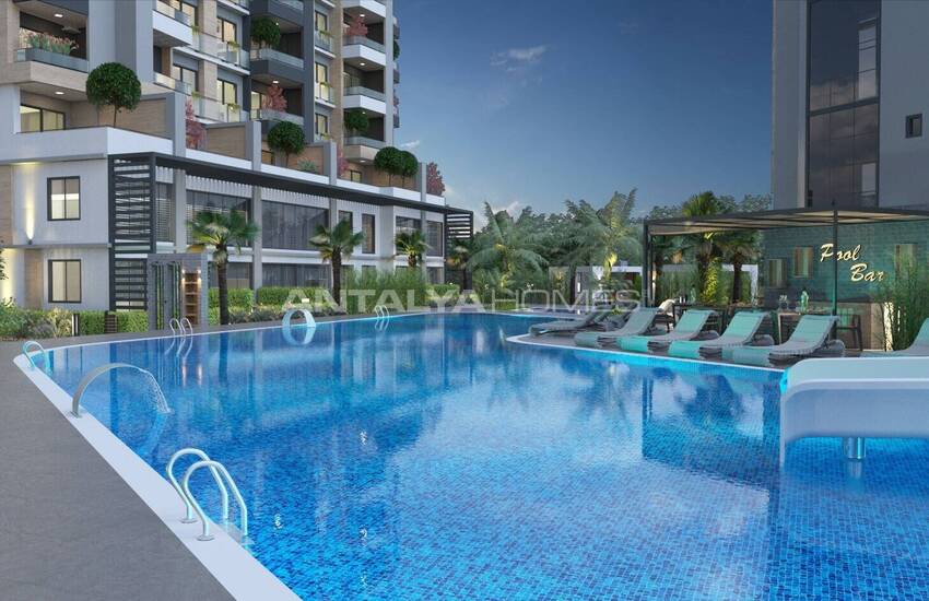 Mersin Tece'de Sahil Kenarında Site İçinde Yatırımlık Daireler 15