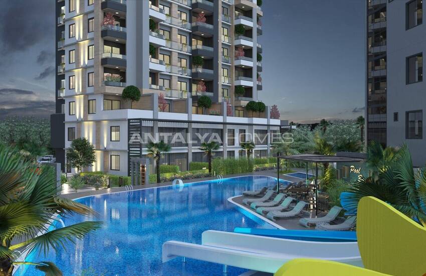 Mersin Tece'de Sahil Kenarında Site İçinde Yatırımlık Daireler 19