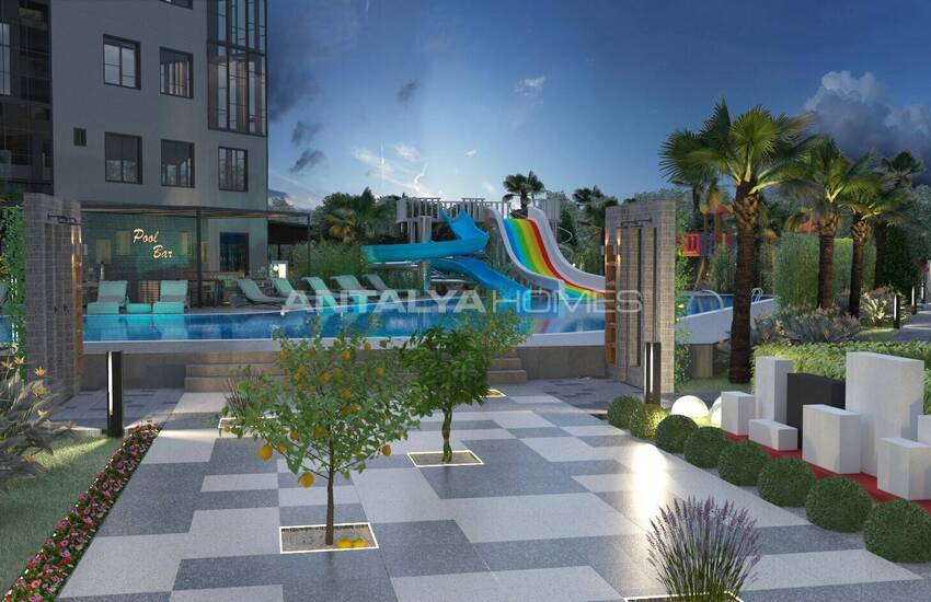 Mersin Tece'de Sahil Kenarında Site İçinde Yatırımlık Daireler 23