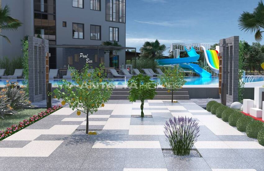 Mersin Tece'de Sahil Kenarında Site İçinde Yatırımlık Daireler 24