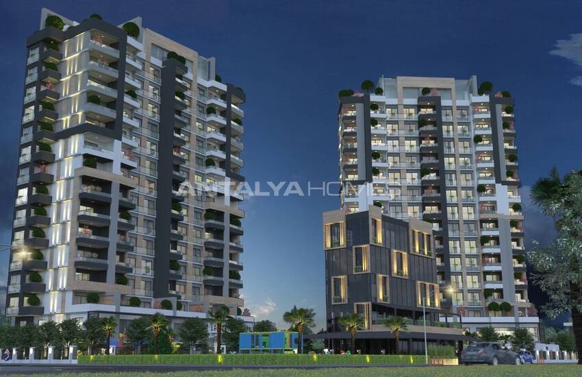 Mersin Tece'de Sahil Kenarında Site İçinde Yatırımlık Daireler 4