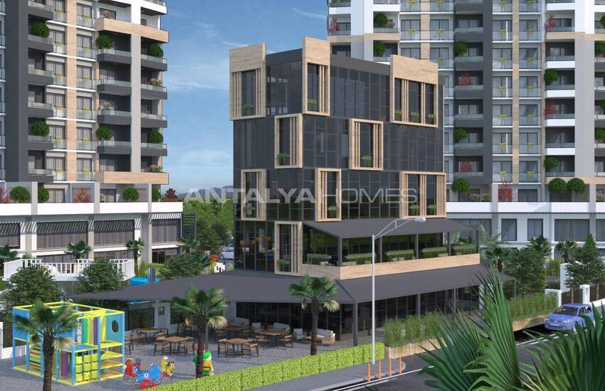 Mersin Tece'de Sahil Kenarında Site İçinde Yatırımlık Daireler 7