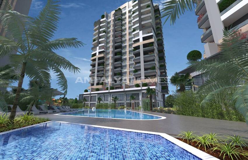 Investment Flats in a Beach-side Complex in Mersin Tece 1