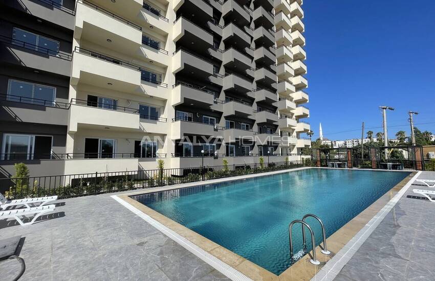 Prisvärda Lägenheter I Ett Komplex Vid Havet I Mersin Erdemli 5