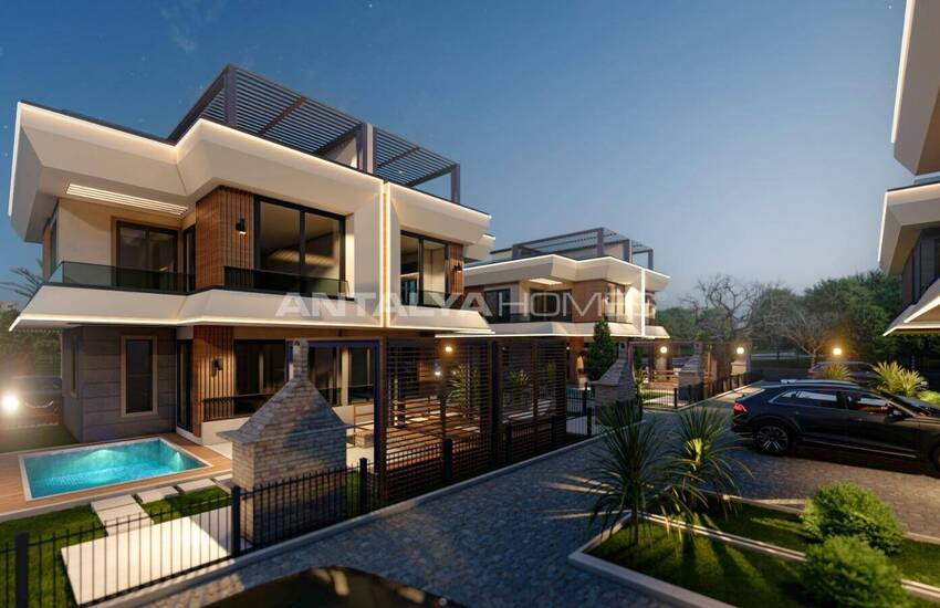 Mersin Ayaş'ta Deniz ve Doğa Manzaralı Şık Villalar 13