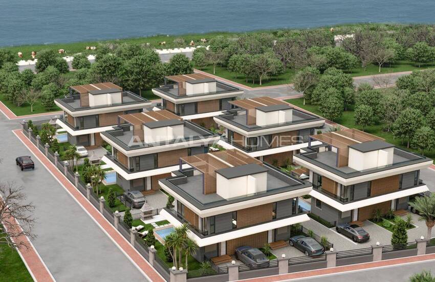 Mersin Ayaş'ta Deniz ve Doğa Manzaralı Şık Villalar 27