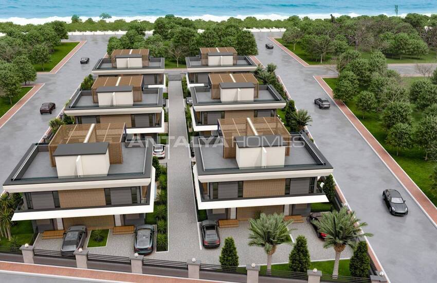 Mersin Ayaş'ta Deniz ve Doğa Manzaralı Şık Villalar 26