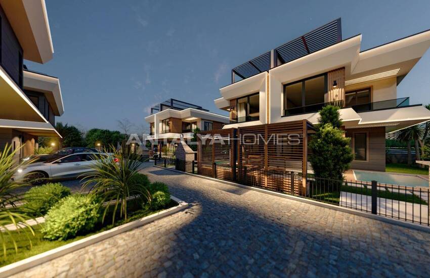 Mersin Ayaş'ta Deniz ve Doğa Manzaralı Şık Villalar 19