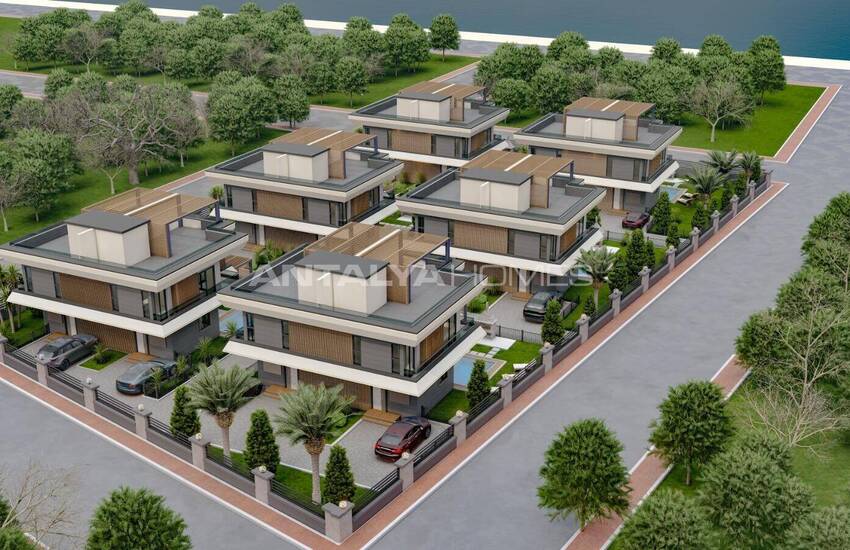 Mersin Ayaş'ta Deniz ve Doğa Manzaralı Şık Villalar 24