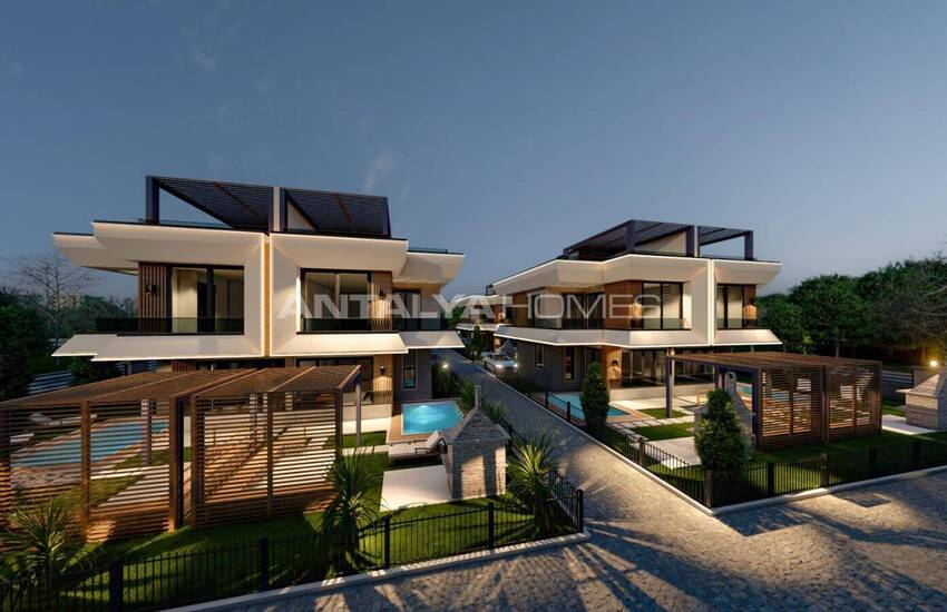 Mersin Ayaş'ta Deniz ve Doğa Manzaralı Şık Villalar 11