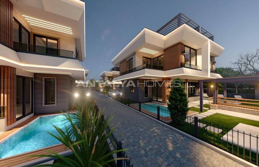 Mersin Ayaş'ta Deniz ve Doğa Manzaralı Şık Villalar 5