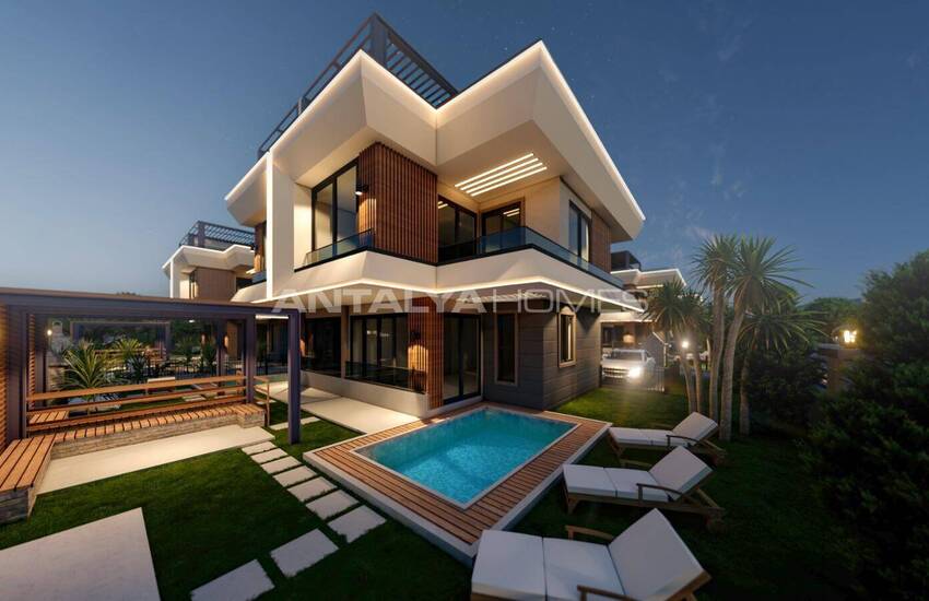 Элегантные дома с видом на море и природу в Мерсин Аяс 11