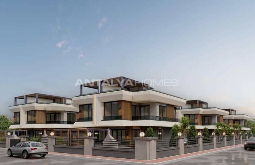 Элегантные дома с видом на море и природу в Мерсин Аяс 16