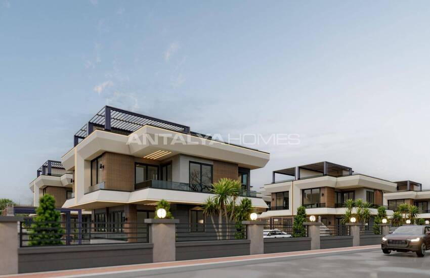 Элегантные дома с видом на море и природу в Мерсин Аяс 7